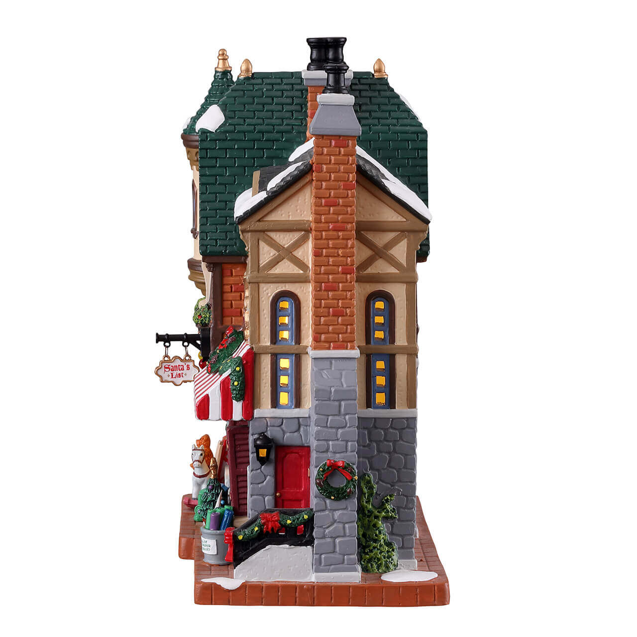 LEMAX Santa's List Toy Shop #15798